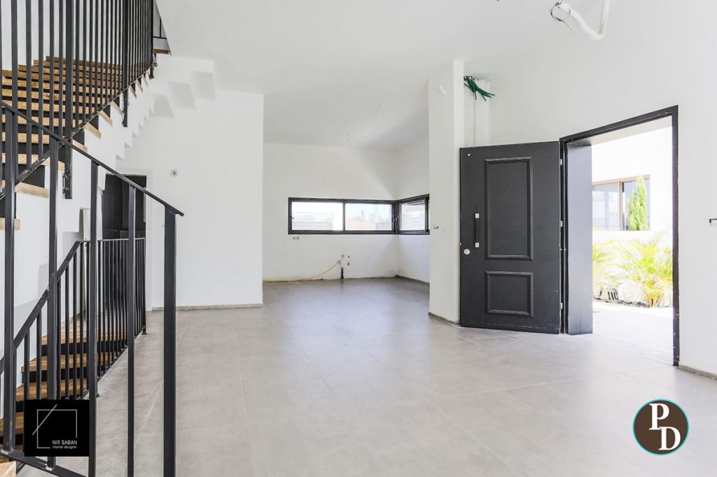 עיצוב פנים דירה חדשה מקבלן