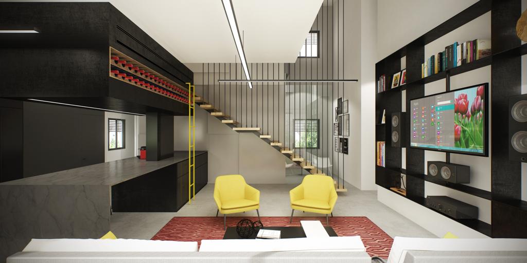 עיצוב פנים בסגנון מודרני